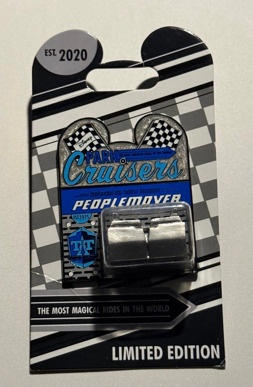 2020 Disney Parks Cruisers People Mover Pin.
